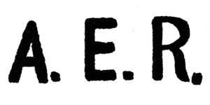 A.E.R. Logo
