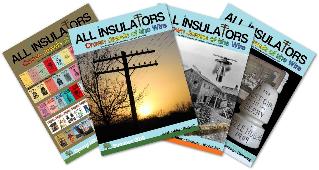 Back issues (Print): All Insulators - Crown Jewels of the Wire Magazine